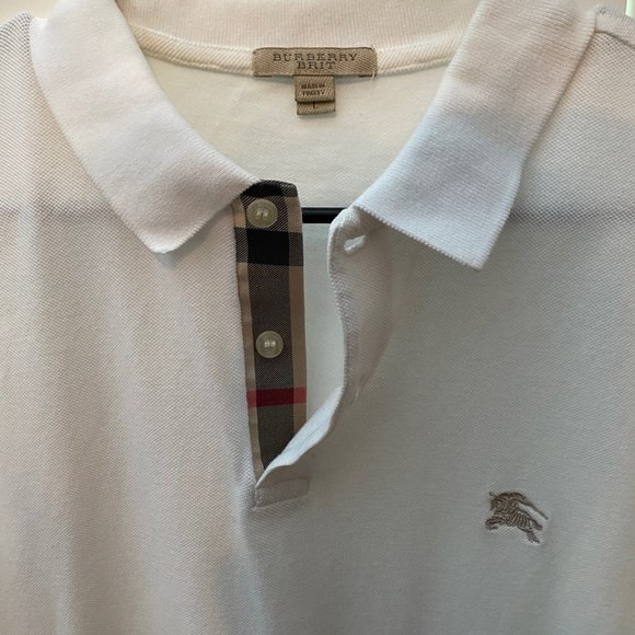 Burberry Brit Mens Polo Shirt Size L - Picture 4 of 5